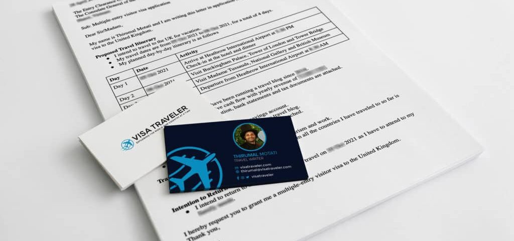 How to write a compelling cover letter for UK visa